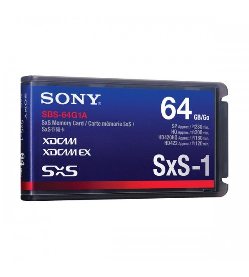 Sony 64GB SxS SBS-64 for XDCAM EX